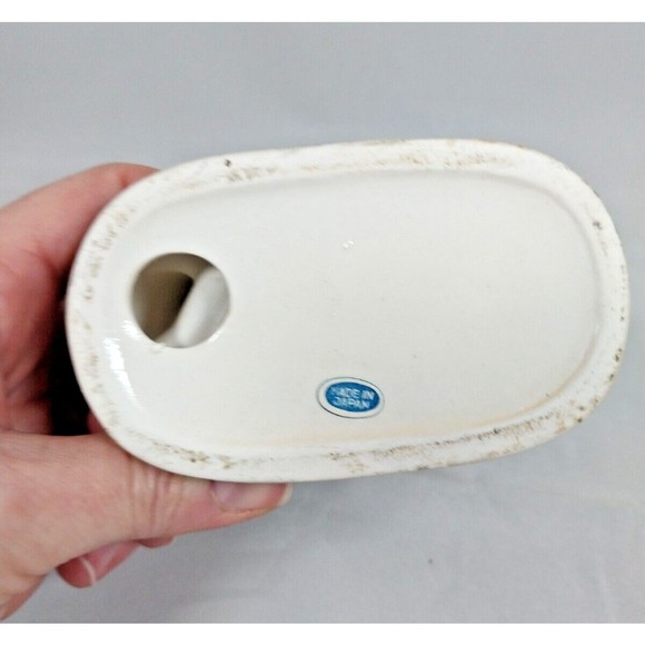 Vintage Porcelain Collectible Made in Japan Figurine Boy With Axe Chopping Tree - Picture 6 of 8